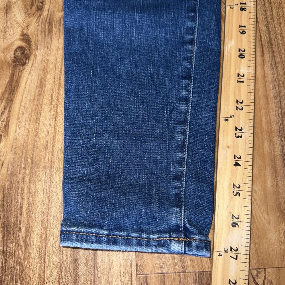 Madewell Jeans Womens Size 29 Blue Denim 9" High-Rise Skinny Whiskered - Picture 5 of 7